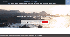 Desktop Screenshot of hotel-les-vikings.com